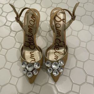 Sam Edelman embellished heels